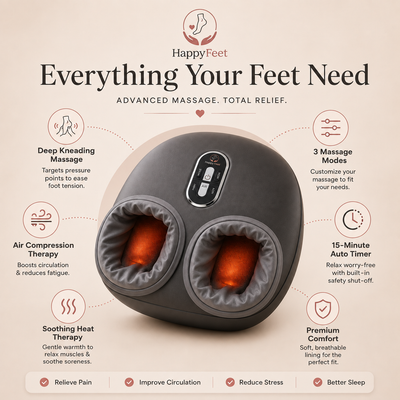HappyFeet Foot Massager