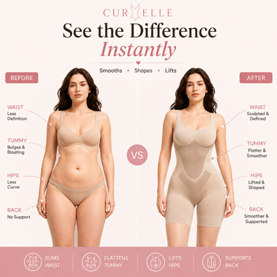 Curvelle™ Bathroom Friendly Shapewear