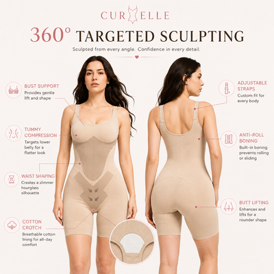 Curvelle™ Bathroom Friendly Shapewear
