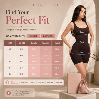 Curvelle™ Bathroom Friendly Shapewear
